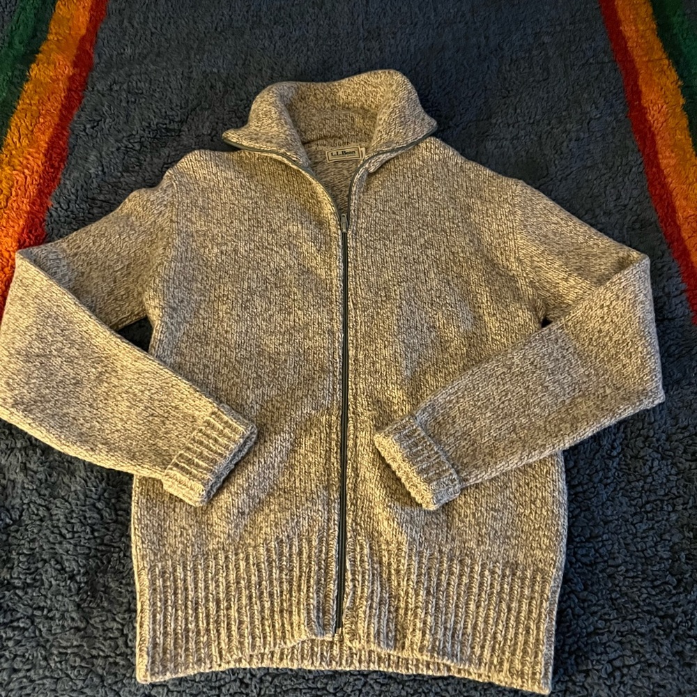 NWOT LL Bean Rag Wool Sweater